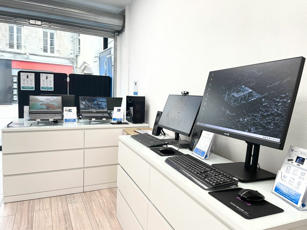Notre proposition d'ordinateurs neufs : MEDION , GIGABYTE et TERRA.