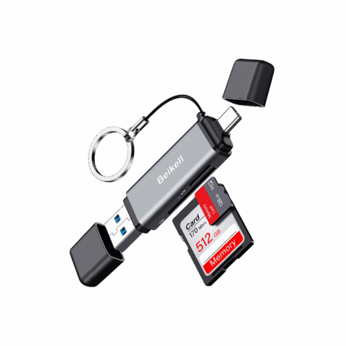 Beikell lecteur de cartes SD USB 3.0 et USB-C