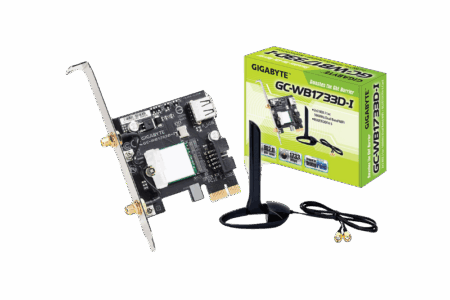 Gigabyte Carte WiFi et Bluetooth GC-WB1733D-I
