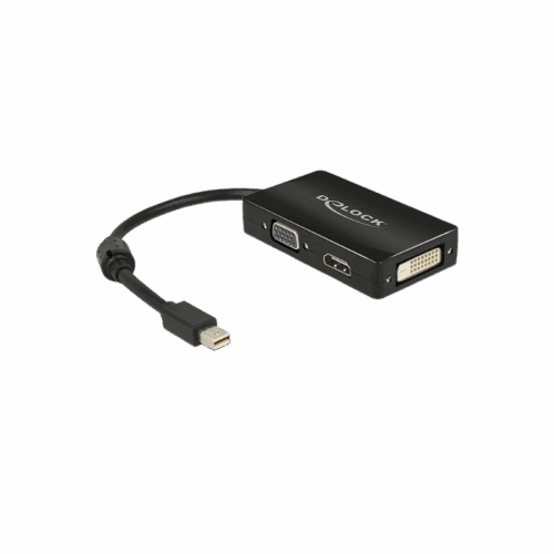 DELOCK Adaptateur mini Displayport 1.1 vers VGA/HDMI/DVI