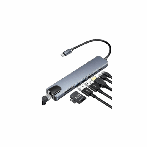 Hub 8 ports multifonction
